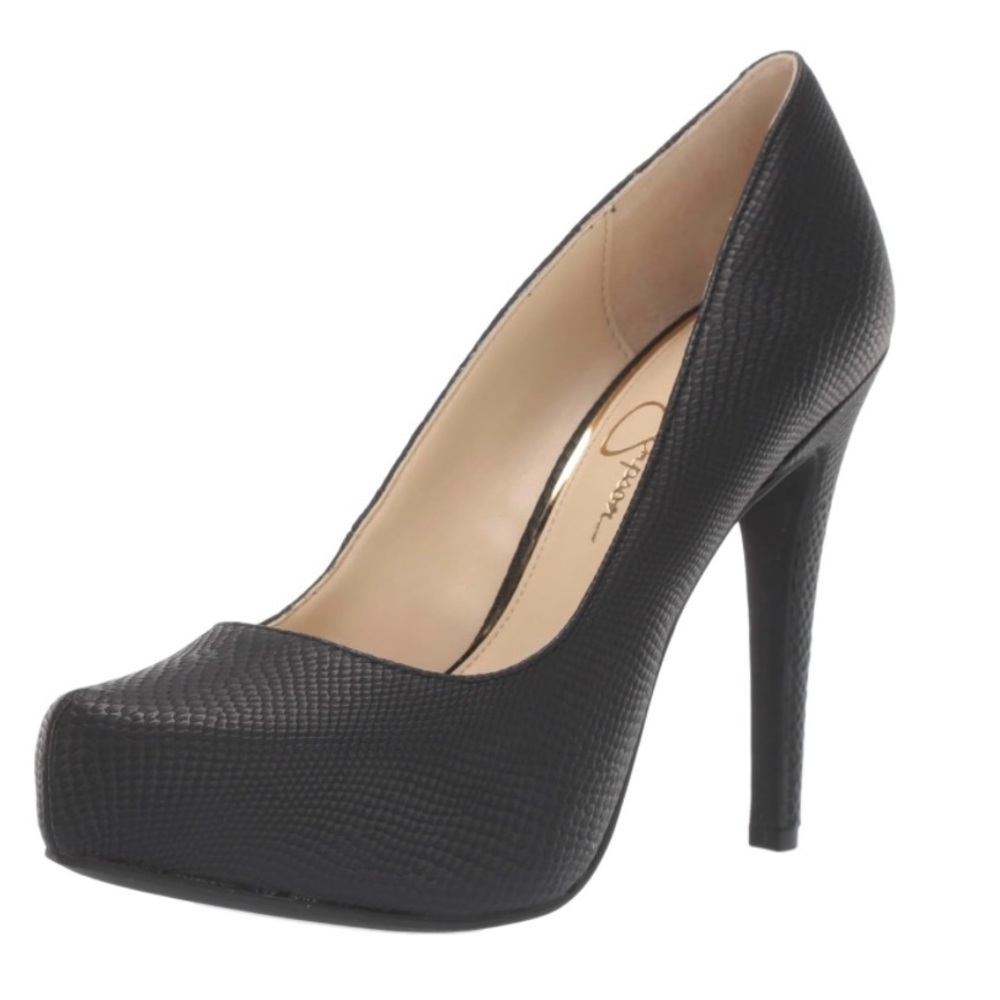 Elegant Black High Heel Pumps